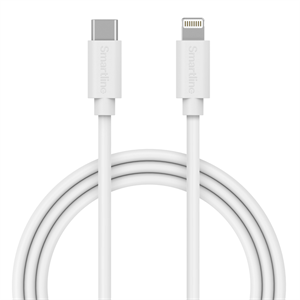 Smartline - USB-C til Lightning 2M - Hvid