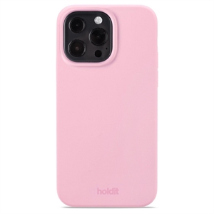 HOLDIT - Silicone Cover Pink - iPhone 13 Pro