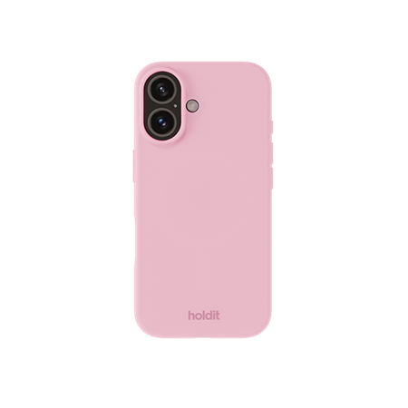 HOLDIT - Silicone Cover Pink - iPhone 16 Plus