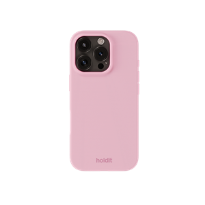 HOLDIT - Silicone Cover Pink - iPhone 16 Pro