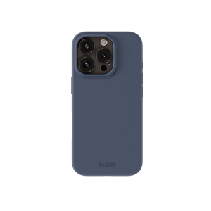 HOLDIT - Silicone Cover Pacific Blue - iPhone 16 Pro