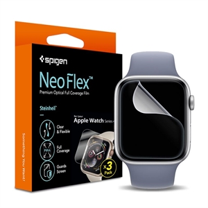 Spigen - Neo Flex Opical Film beskyttelse til Apple Watch 41 & 40mm (3 Pak)