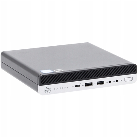 HP Elitedesk 800 G4 - 256GB SSD - i5-8500T - 16GB RAM - LAN - Win11 - Grade A