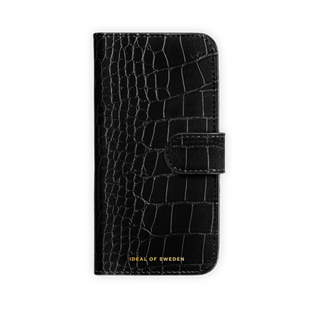 iDeal Of Sweden - Magnet Wallet+ Black Croco - iPhone 13, 14 & 16E