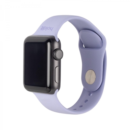 Holdit - Lavendel Silikone Rem til Apple Watch 41/40 & 38mm