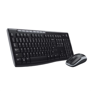 Logitech MK270 Trådløs tastatur og mus sæt